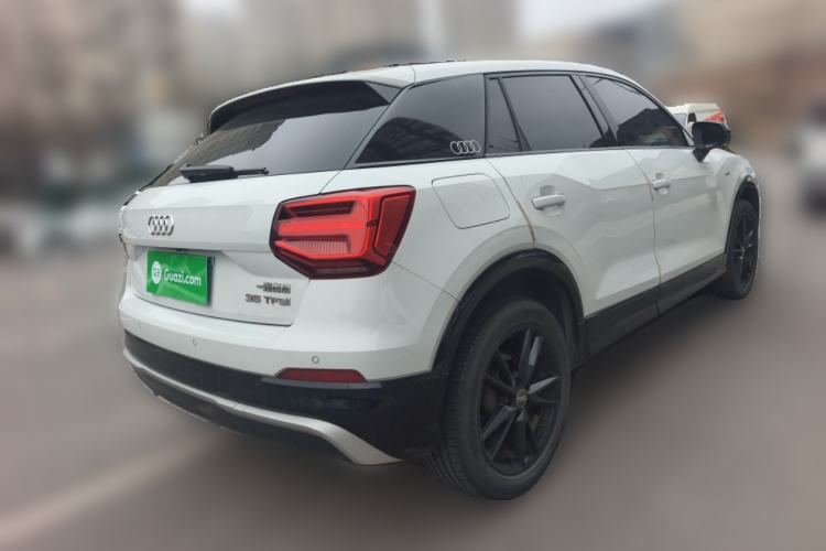 Used Audi Q2L 2021 35 TFSI Progressive Dynamic Edition Rear Right 45 Deg