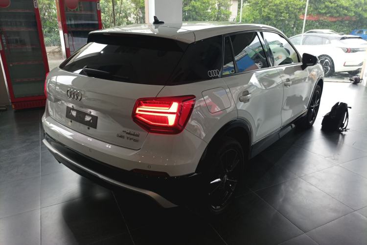 Used Audi Q2L 2021 35 TFSI Fashion Dynamic Model Rear Right 45 Deg