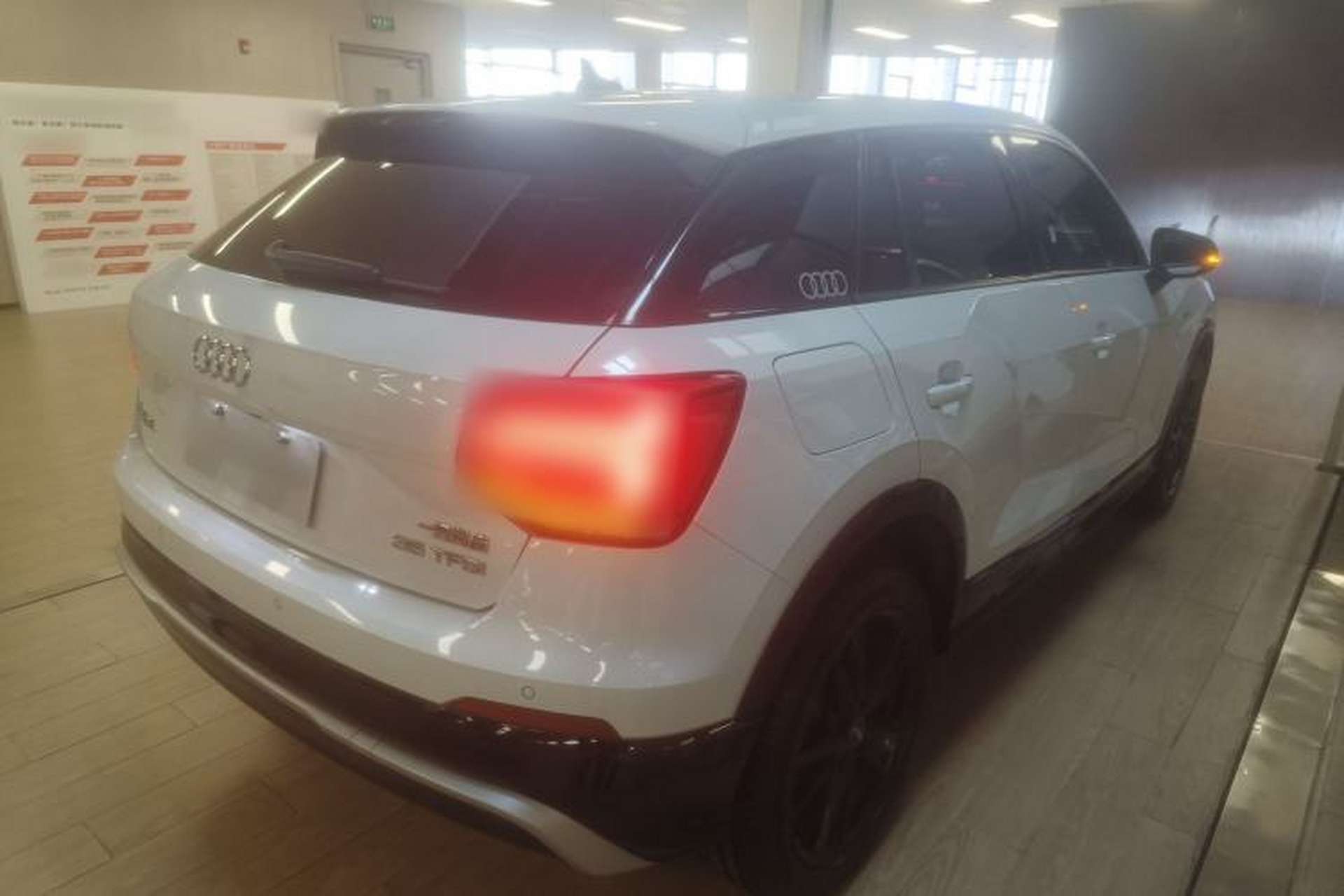 Used Audi Q2L 2021 35 TFSI Progressive Dynamic Edition Rear Right 45 Deg
