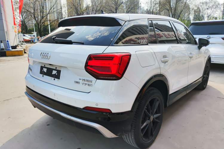 Used Audi Q2L 2021 35 TFSI Progressive Dynamic Edition Rear Right 45 Deg