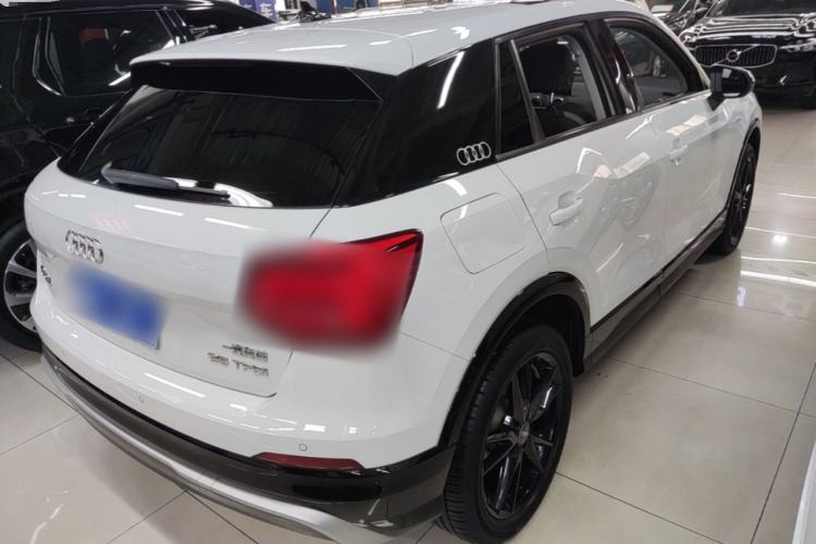 Used Audi Q2L 2021 35 TFSI Fashion Dynamic Model Rear Right 45 Deg
