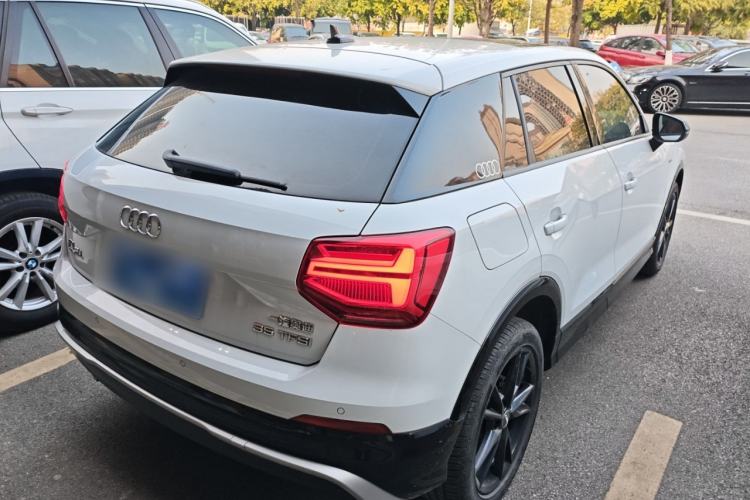 Used Audi Q2L 2021 35 TFSI Progressive Dynamic Edition Rear Right 45 Deg