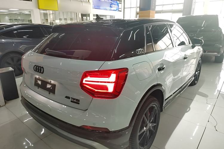 Used Audi Q2L 2021 35 TFSI Progressive Dynamic Edition Rear Right 45 Deg