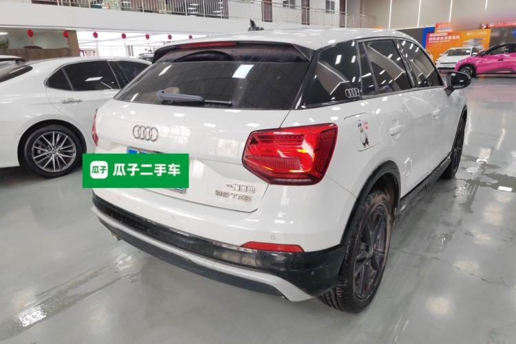 Used Audi Q2L 2021 35 TFSI Progressive Dynamic Edition Rear Right 45 Deg