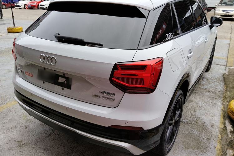 Used Audi Q2L 2021 35 TFSI Progressive Dynamic Edition Rear Right 45 Deg