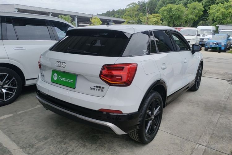 Used Audi Q2L 2021 35 TFSI Fashion Dynamic Model Rear Right 45 Deg