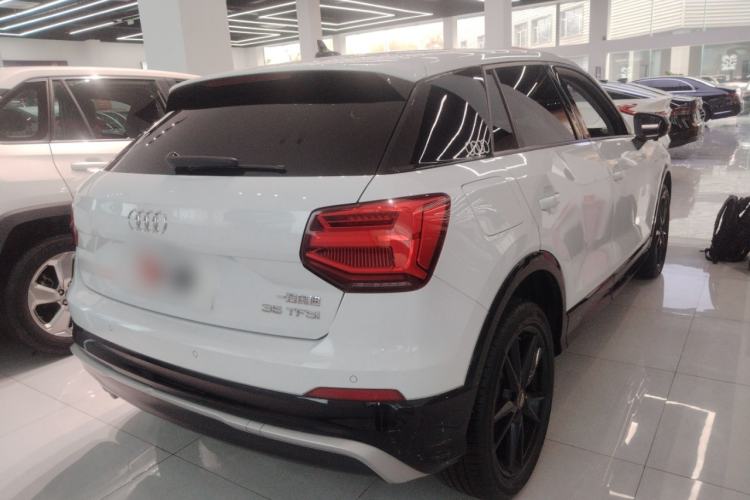 Used Audi Q2L 2021 35 TFSI Progressive Dynamic Edition Rear Right 45 Deg