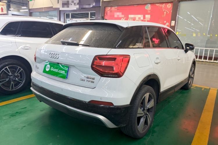 Used Audi Q2L 2021 35 TFSI Fashion Dynamic Model Rear Right 45 Deg