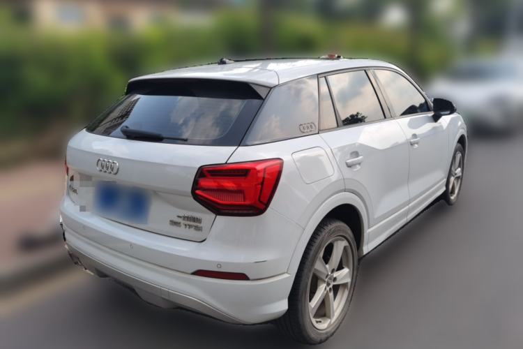 Used Audi Q2L 2021 35 TFSI Fashionable and Elegant Model Rear Right 45 Deg