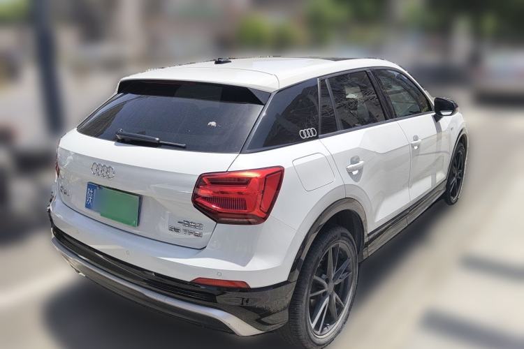 Used Audi Q2L 2021 35 TFSI Progressive Dynamic Edition Rear Right 45 Deg