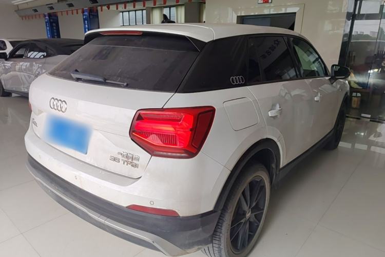 Used Audi Q2L 2021 35 TFSI Fashion Dynamic Model Rear Right 45 Deg