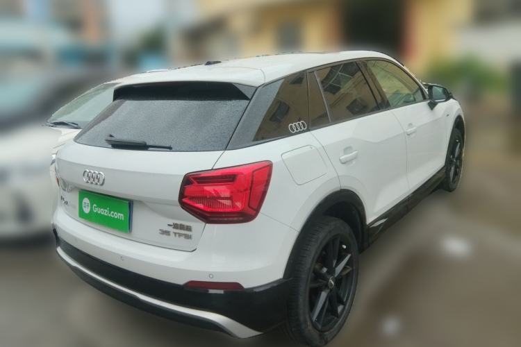 Used Audi Q2L 2021 35 TFSI Progressive Dynamic Edition Rear Right 45 Deg