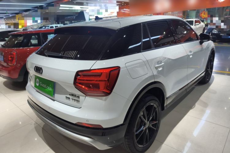 Used Audi Q2L 2021 35 TFSI Fashion Dynamic Model Rear Right 45 Deg