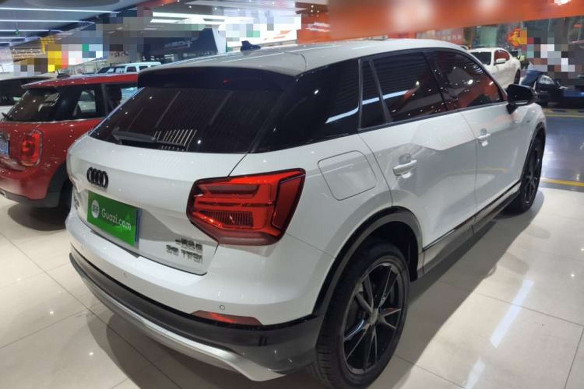 Used Audi Q2L 2021 35 TFSI Fashion Dynamic Model Rear Right 45 Deg