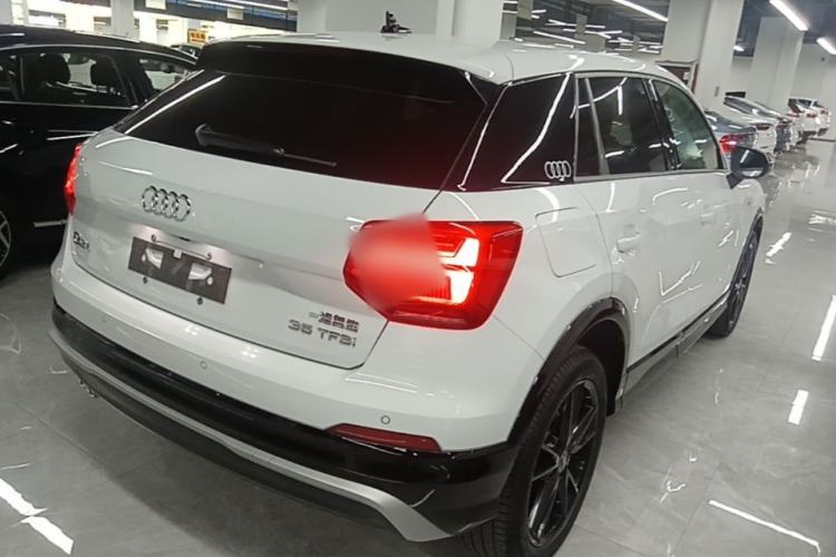 Used Audi Q2L 2021 35 TFSI Progressive Dynamic Edition Rear Right 45 Deg
