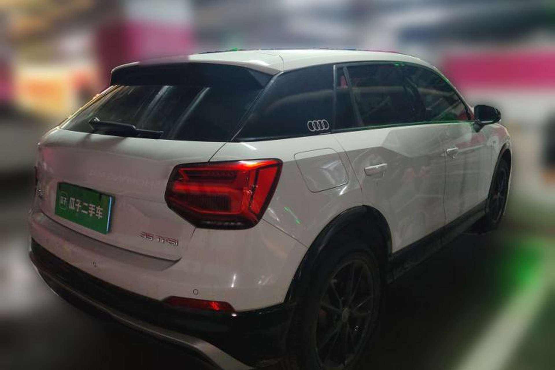 Used Audi Q2L 2021 35 TFSI Progressive Dynamic Edition Rear Right 45 Deg