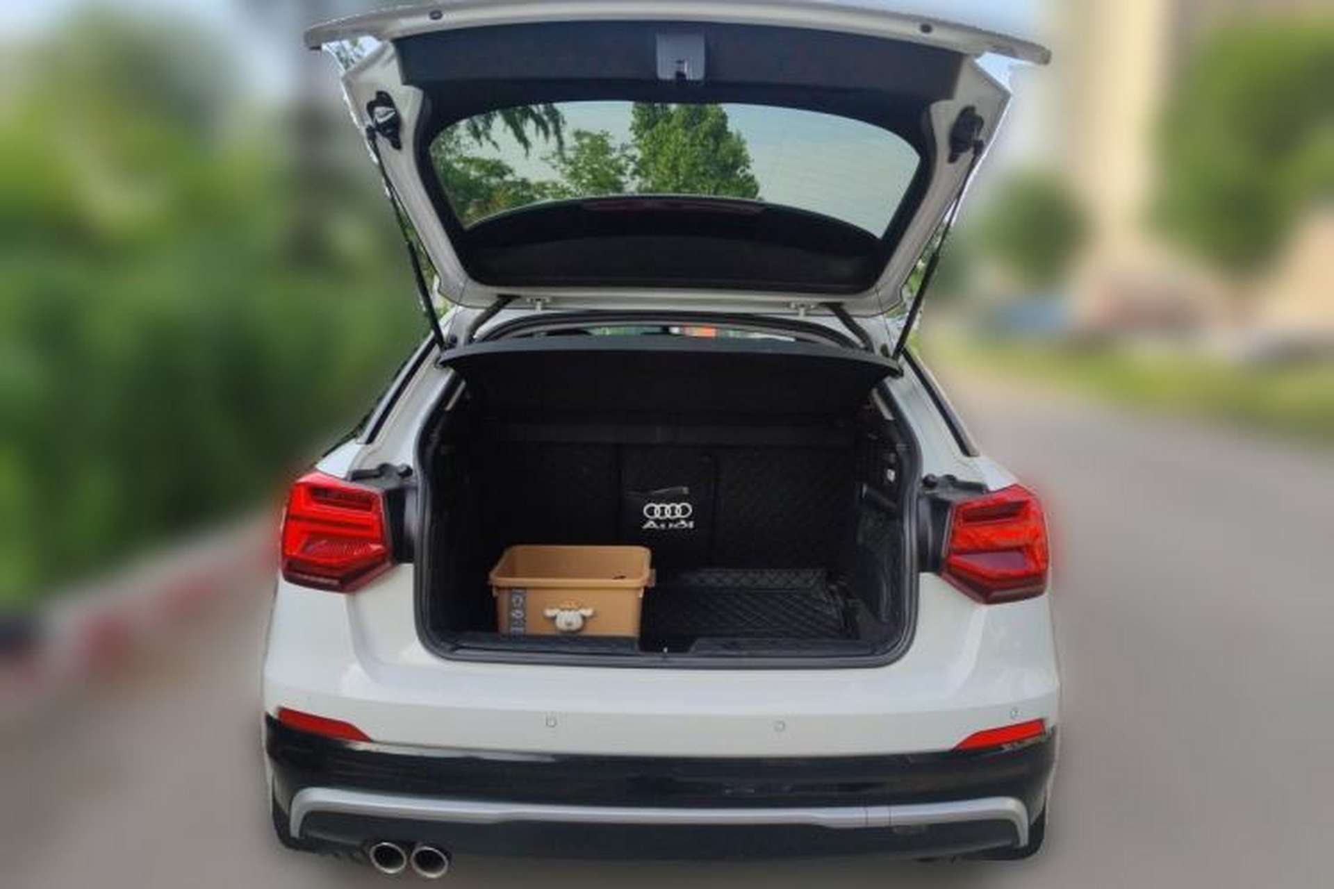 Used Audi Q2L 2021 35 TFSI Progressive Dynamic Edition Trunk