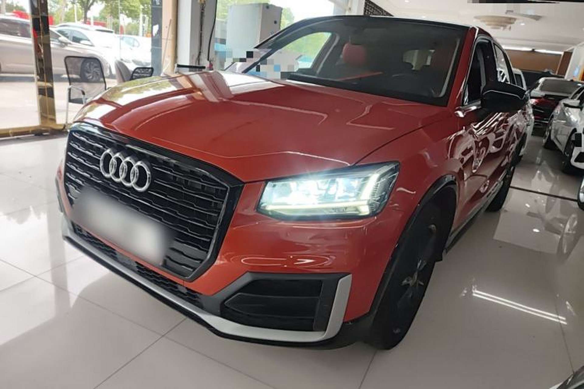Used Audi Q2L 2021 35 TFSI Progressive Dynamic Edition Front Left 45 Deg