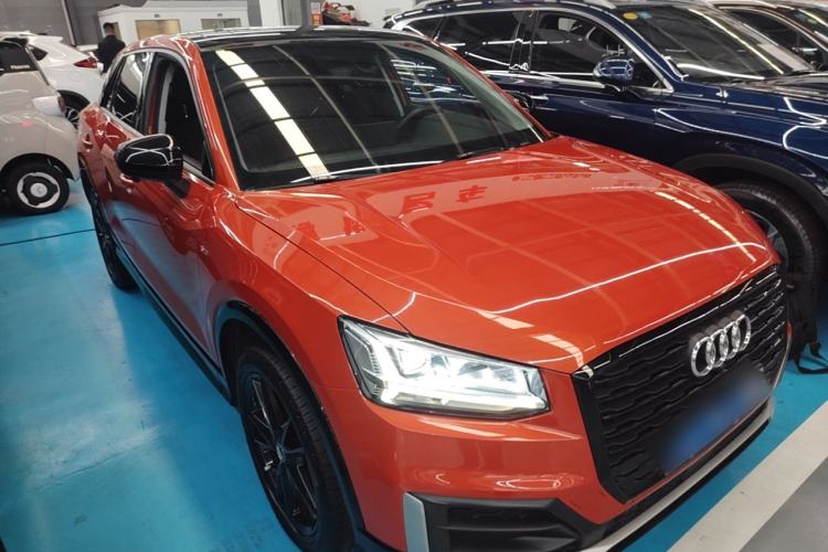 Used Audi Q2L 2021 35 TFSI Progressive Dynamic Edition Front Right 45 Deg