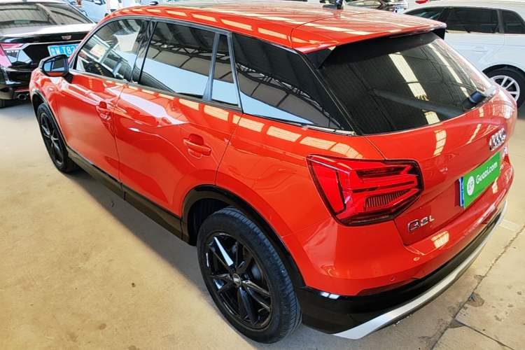 Used Audi Q2L 2021 35 TFSI Fashion Dynamic Model Rear Left 45 Deg