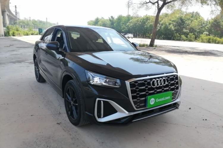 Used Audi Q2L 2022 35 TFSI Progressive Dynamic Edition Front Right 45 Deg