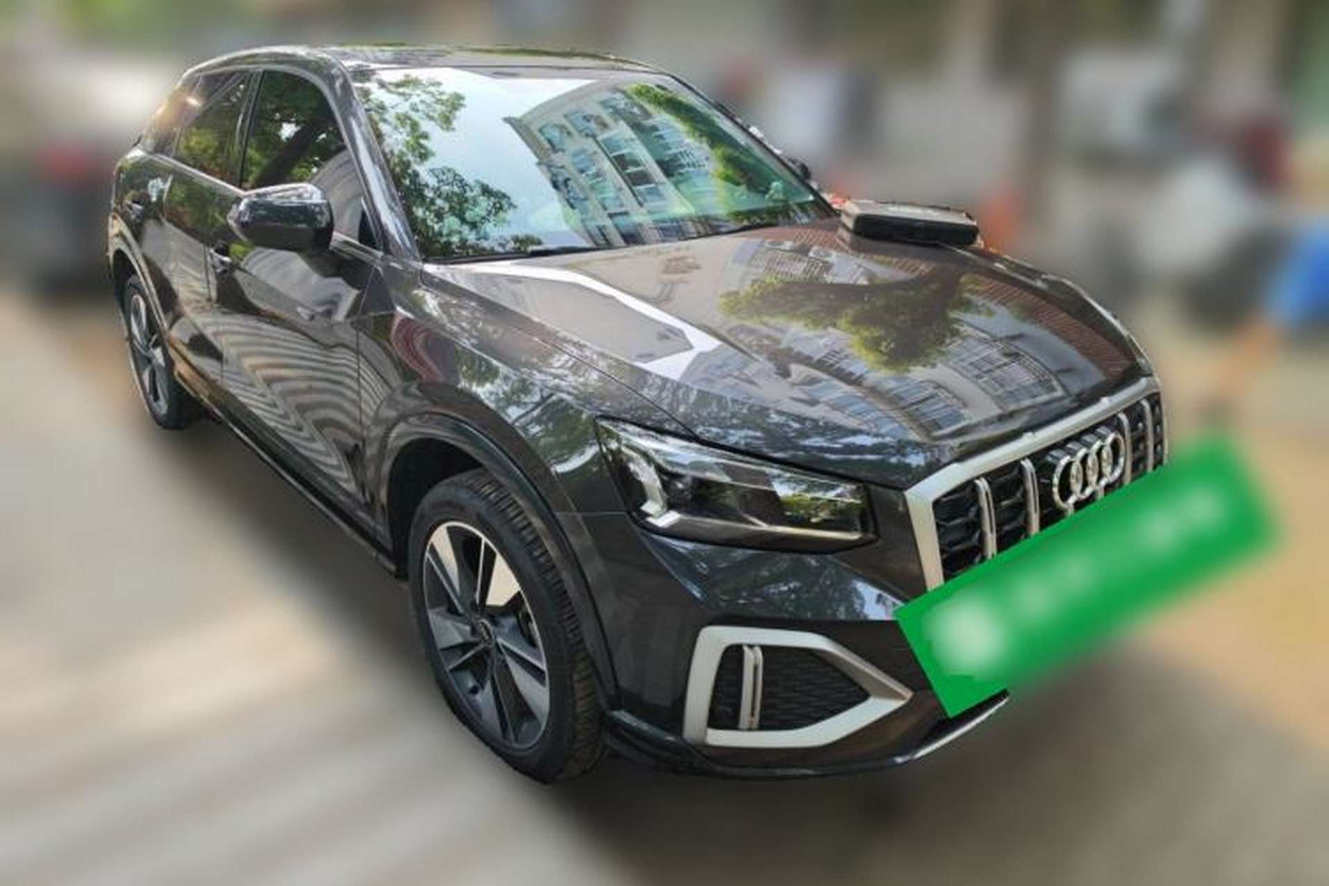 Used Audi Q2L 2022 35 TFSI Fashionable and Elegant Model Front Right 45 Deg