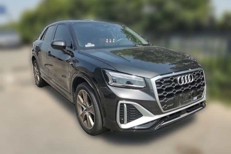 Used Audi Q2L 2022 35 TFSI Fashion Dynamic Model Front Right 45 Deg