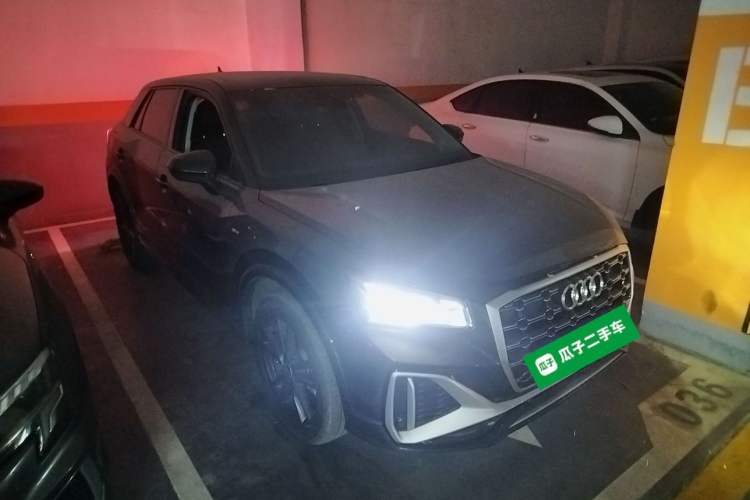 Used Audi Q2L 2022 35 TFSI Progressive Dynamic Edition Front Right 45 Deg