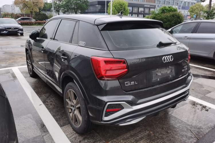 Used Audi Q2L 2022 35 TFSI Fashion Dynamic Model Rear Left 45 Deg