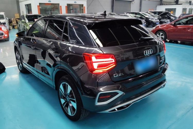 Used Audi Q2L 2022 35 TFSI Fashionable and Elegant Model Rear Left 45 Deg