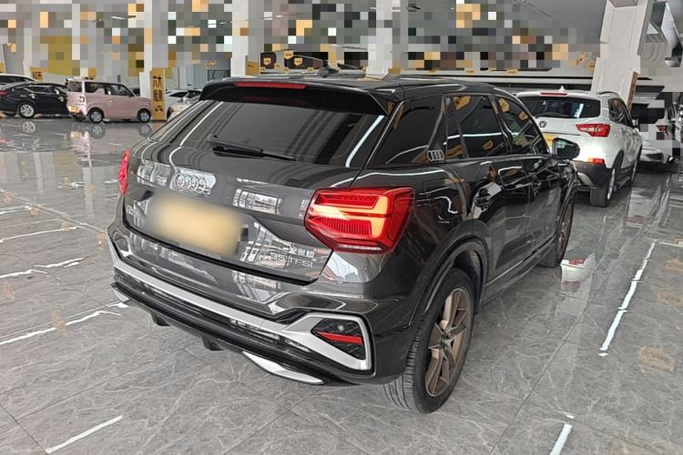Used Audi Q2L 2022 35 TFSI Fashion Dynamic Model Rear Right 45 Deg
