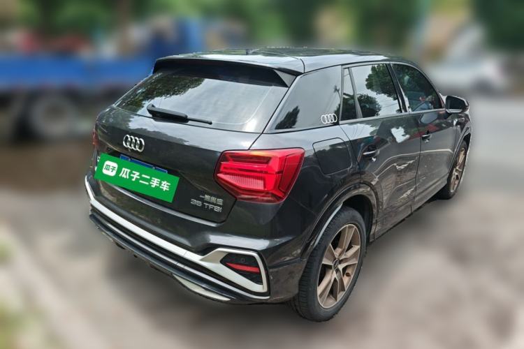 Used Audi Q2L 2022 35 TFSI Fashion Dynamic Model Rear Right 45 Deg