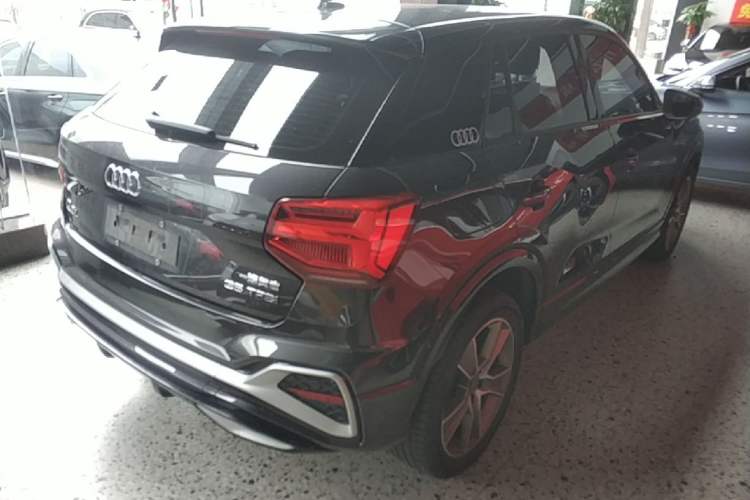 Used Audi Q2L 2022 35 TFSI Fashion Dynamic Model Rear Right 45 Deg