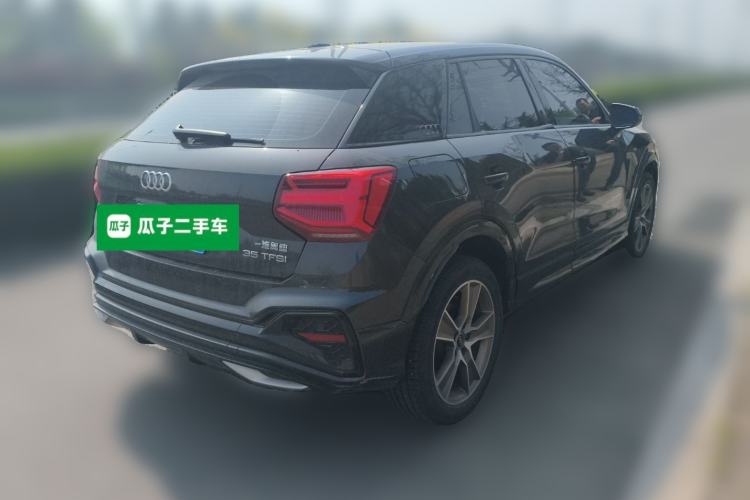 Used Audi Q2L 2022 35 TFSI Fashion Dynamic Model Rear Right 45 Deg