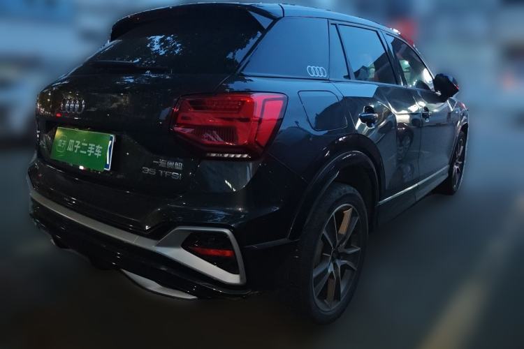Used Audi Q2L 2022 35 TFSI Fashion Dynamic Model Rear Right 45 Deg