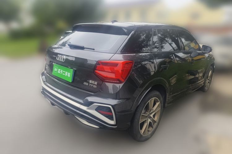 Used Audi Q2L 2022 35 TFSI Fashion Dynamic Model Rear Right 45 Deg