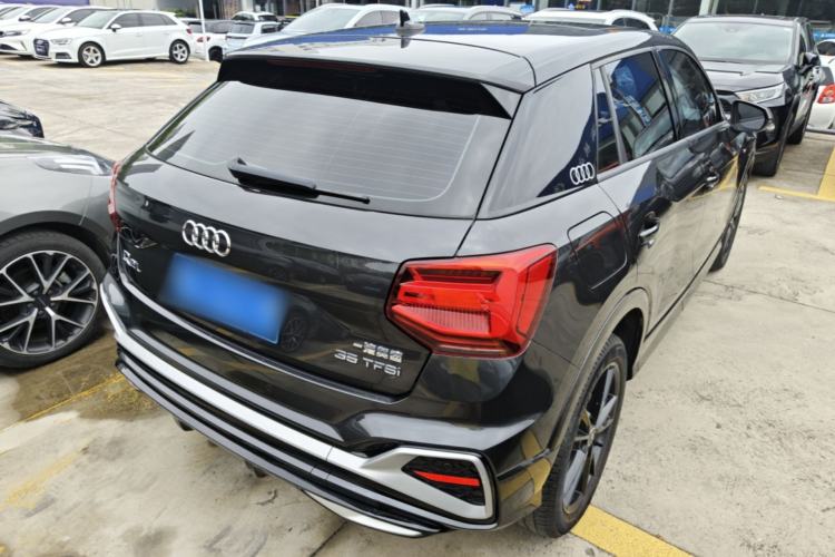 Used Audi Q2L 2022 35 TFSI Progressive Dynamic Edition Rear Right 45 Deg