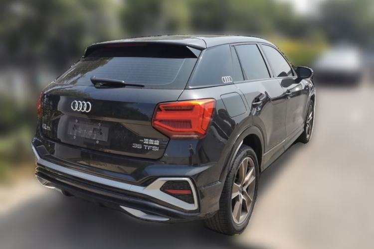 Used Audi Q2L 2022 35 TFSI Fashion Dynamic Model Rear Right 45 Deg
