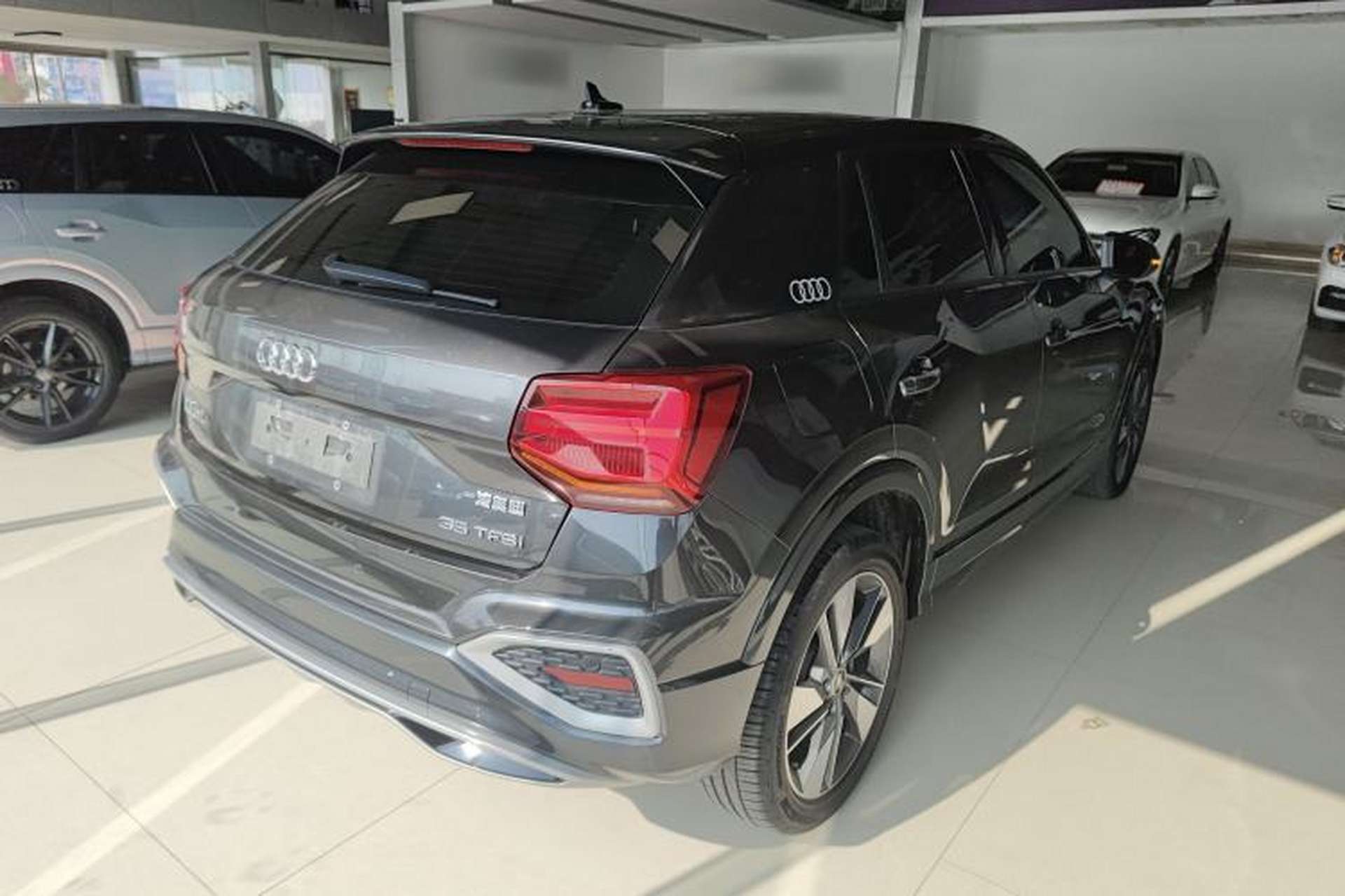 Used Audi Q2L 2022 35 TFSI Fashionable and Elegant Model Rear Right 45 Deg
