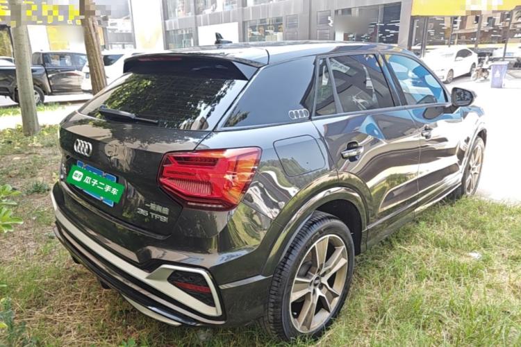 Used Audi Q2L 2022 35 TFSI Fashion Dynamic Model Rear Right 45 Deg