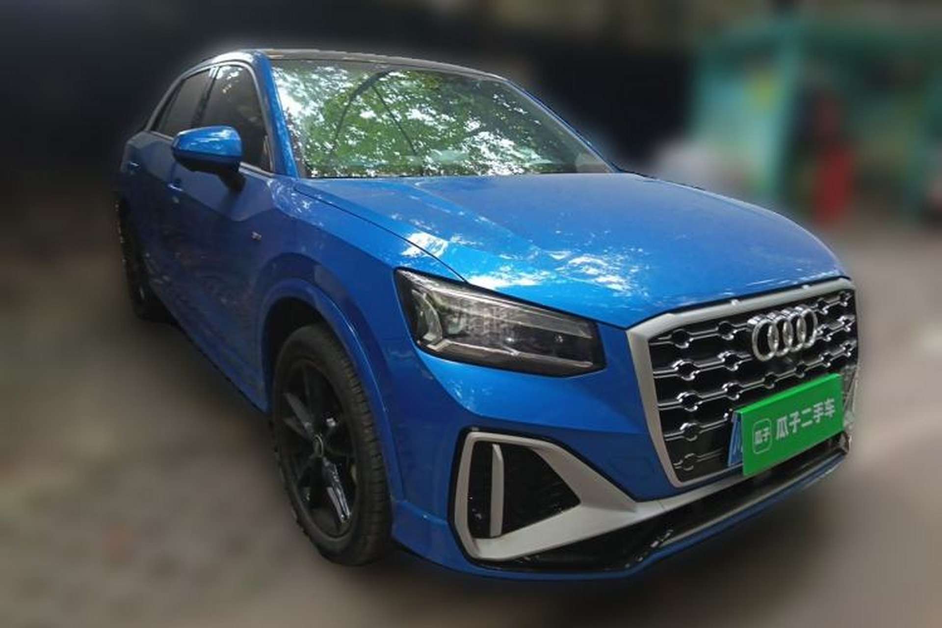 Used Audi Q2L 2022 35 TFSI Progressive Dynamic Edition Front Right 45 Deg