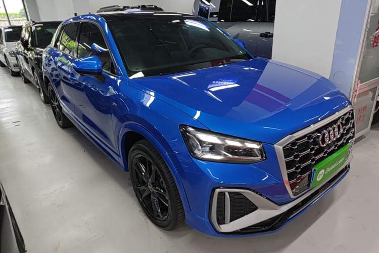 Used Audi Q2L 2022 35 TFSI Progressive Dynamic Edition Front Right 45 Deg