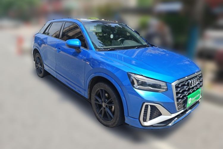Used Audi Q2L 2022 35 TFSI Progressive Dynamic Edition Front Right 45 Deg