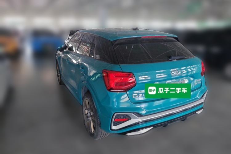 Used Audi Q2L 2022 35 TFSI Fashion Dynamic Model Rear Left 45 Deg