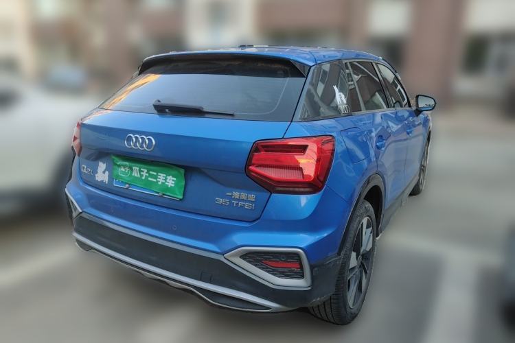 Used Audi Q2L 2022 35 TFSI Fashionable and Elegant Model Rear Right 45 Deg