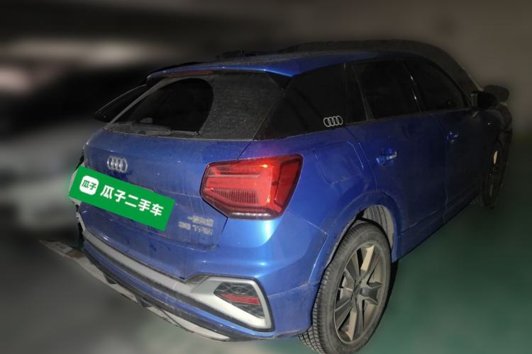 Used Audi Q2L 2022 35 TFSI Fashion Dynamic Model Rear Right 45 Deg