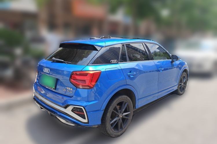Used Audi Q2L 2022 35 TFSI Progressive Dynamic Edition Rear Right 45 Deg