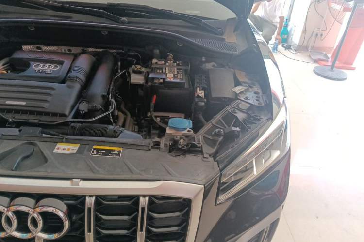 Used Audi Q2L 2022 35 TFSI Fashionable and Elegant Model Engine Bay Left