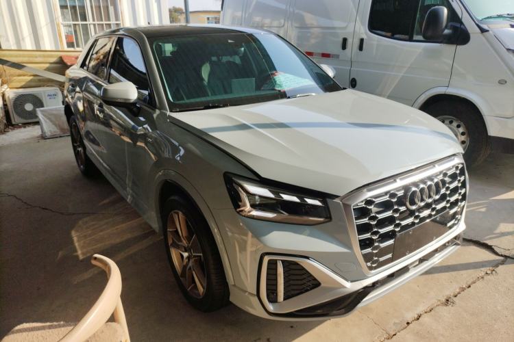 Used Audi Q2L 2022 35 TFSI Fashion Dynamic Model Front Right 45 Deg