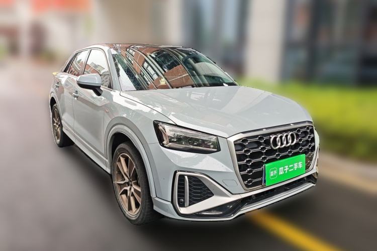 Used Audi Q2L 2022 35 TFSI Fashion Dynamic Model Front Right 45 Deg